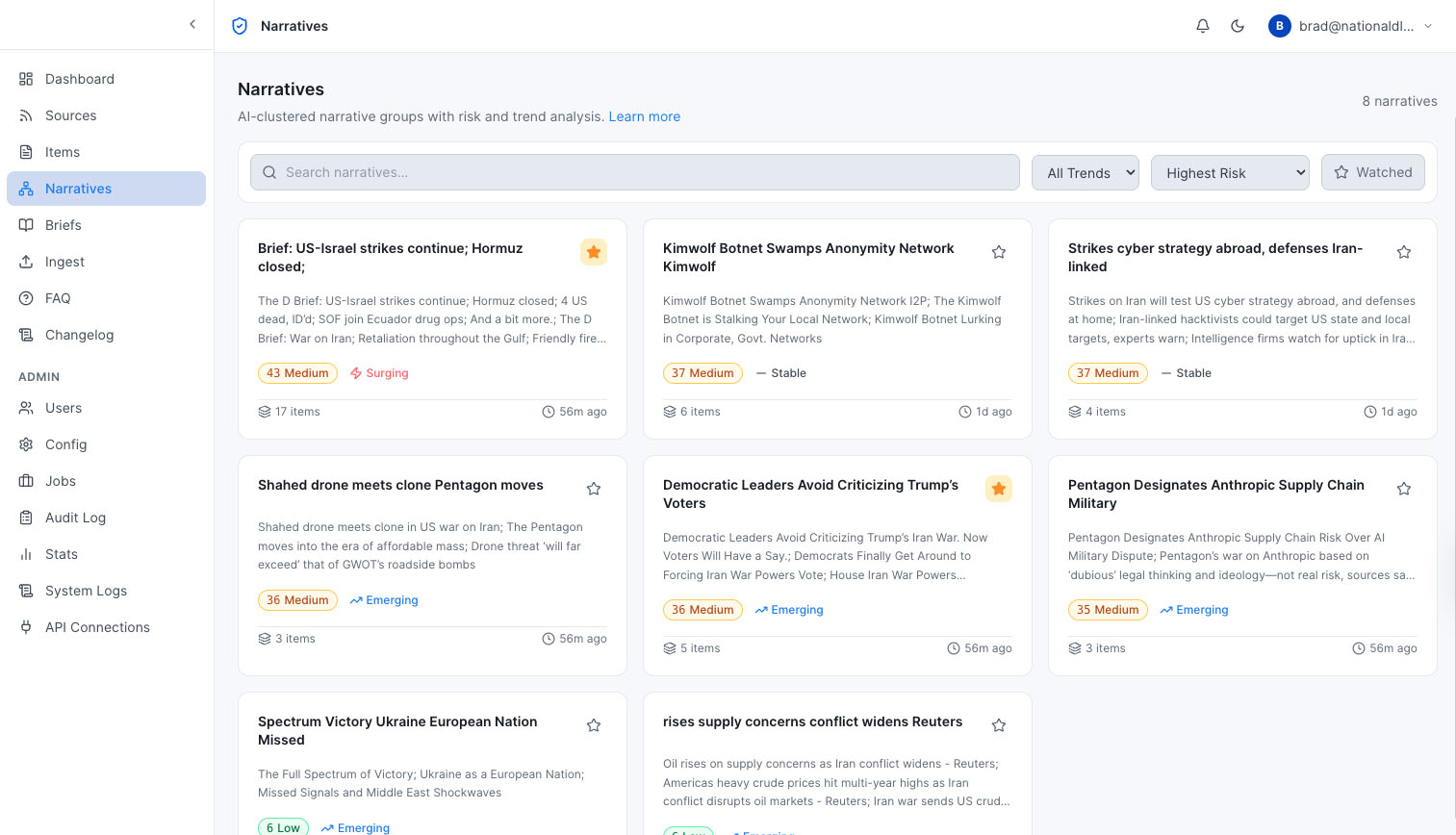 Mmenosyne Narratives